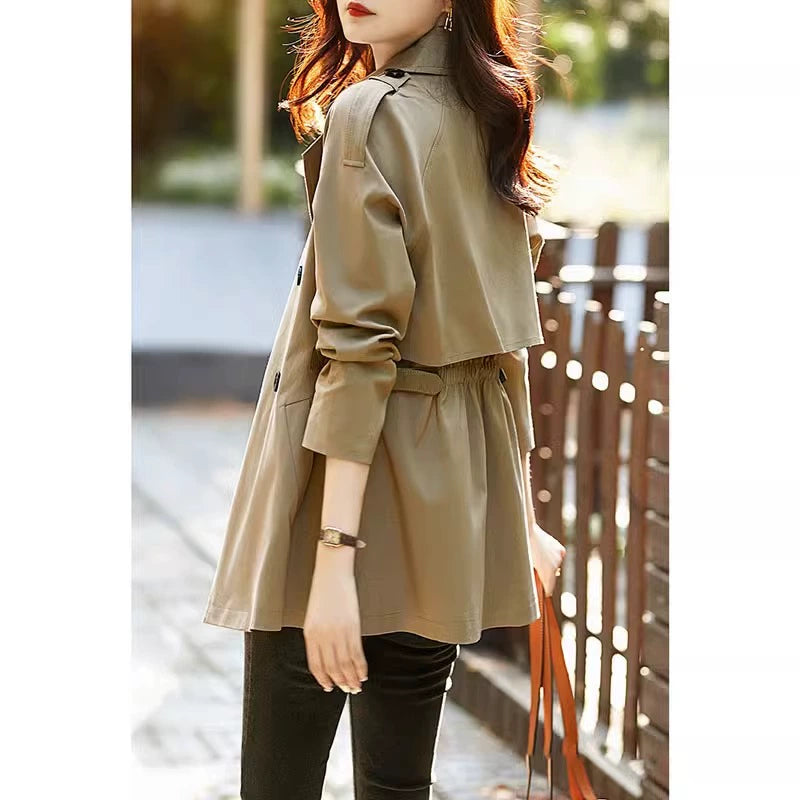 トレンチコート ショート丈 通勤 アウター 00250 – Ashitano Fashion トレンチコート ショート丈 通勤 アウター 00250 – Ashitano Fashion